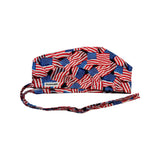 4th of July patriotic scrub cap