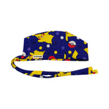 Character scrub cap (made with licensed Pokémon fabric)