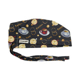 Coffee. time scrub cap
