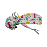 Dogs. scrub cap