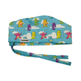Character. scrub cap (made with licensed Care Bear fabric)