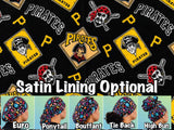 Pittsburgh Sports scrub cap (made with licensed Pirates fabric)