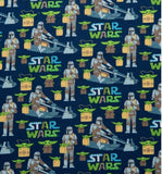 Character scrub cap (made with licensed Star Wars fabric)