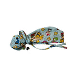 Character. scrub cap (made with licensed Mario fabric)