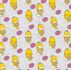 Character scrub cap (made with licensed Simpsons fabric)
