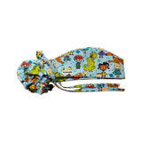 Character scrub cap ( made with licensed rugrats fabric)