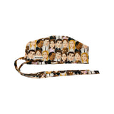 Character scrub cap (made with licensed Office fabric)