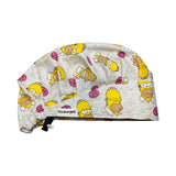 Character scrub cap (made with licensed Simpsons fabric)