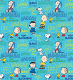 Character scrub cap ( made with licensed Charlie Brown fabric)