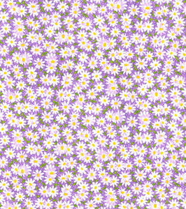 Light. purple daisy scrub cap