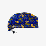 Pitt scrub cap made with licensed fabric