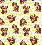 Character scrub cap (made with licensed Donkey Kong fabric)