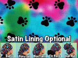 Paw. print scrub cap