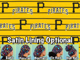 Pittsburgh Sports scrub cap (made with licensed Pirates fabric)