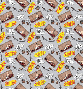 Character scrub cap (made with licensed Seinfeld fabric)