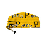 Pittsburgh Sports scrub cap (made with licensed Pirates fabric)