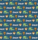 Character scrub cap (made with licensed Scooby-Doo fabric)