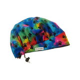 Paw. print scrub cap