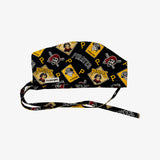 Pittsburgh Sports scrub cap (made with licensed Pirates fabric)