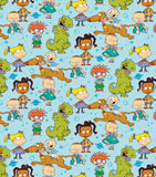 Character scrub cap ( made with licensed rugrats fabric)