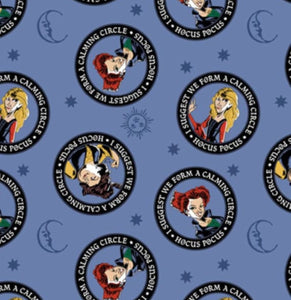 Character scrub cap (made with licensed hocus pocus fabric)