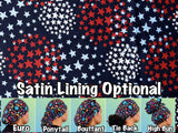 4th of July patriotic scrub cap