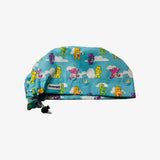 Character scrub cap (made with licensed Care Bear fabric)