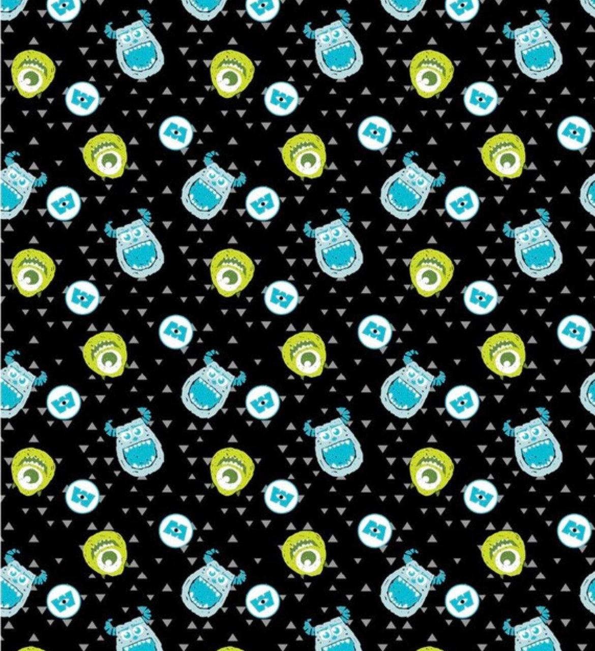 Character. Scrub Cap (made with licensed Monsters Inc fabric) – PittsburghPE