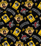 Pittsburgh Sports scrub cap (made with licensed Pirates fabric)