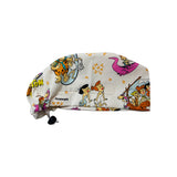 Character scrub cap (made with licensed Flintstones fabric)