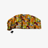 Character scrub cap (made with licensed Scooby-Doo fabric)