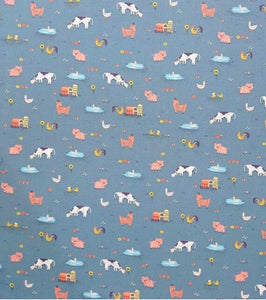 Farm. scene fun scrub cap