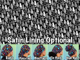 Micro. cats scrub cap