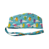 Character scrub cap (made with licensed Care Bear fabric)