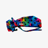 Paw. print scrub cap