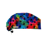 Paw. print scrub cap