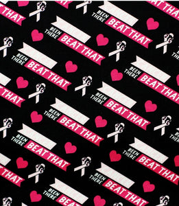 Breast cancer awareness been there scrub cap