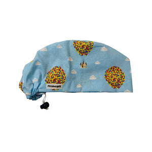 Character scrub cap (made with licensed Disney UP fabric)