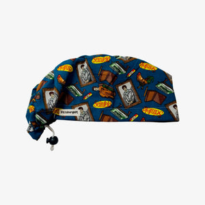 Character scrub cap (made with licensed Seinfeld fabric)