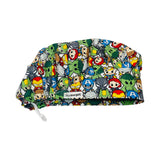 Character scrub cap (made with licensed marvel fabric)