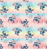 Character scrub cap (made with licensed Lilo and Stitch fabric)