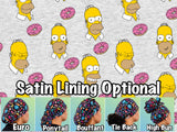 Character scrub cap (made with licensed Simpsons fabric)
