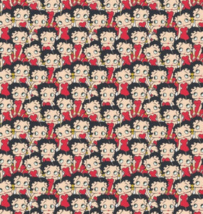 Character scrub cap (made with licensed Betty Boop fabric)