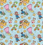 Character. scrub cap (made with licensed Mario fabric)
