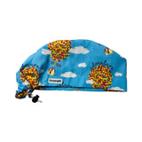 Character scrub cap (made with licensed Disney UP fabric)