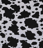 Cow print scrub cap