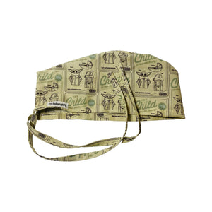 Character. scrub cap (made with licensed Star Wars fabric)