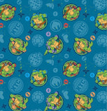 Character scrub cap (made with licensed ninja turtles fabric)