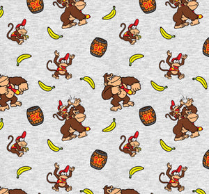 Character scrub cap (made with licensed Donkey Kong fabric)