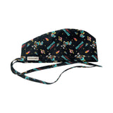 Character scrub cap (made with licensed Marvin the Martian fabric)